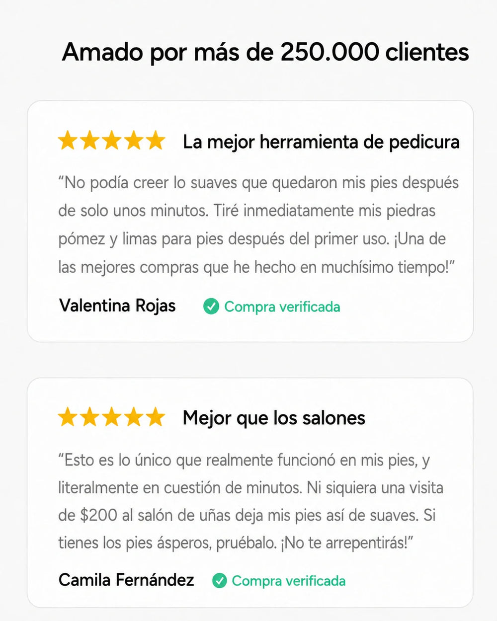 Resenas de clientes del Removedor DAPH Pro