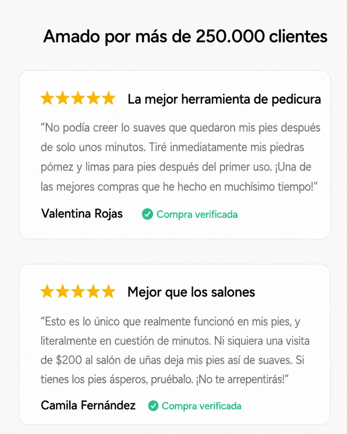 Resenas de clientes del Removedor DAPH Pro