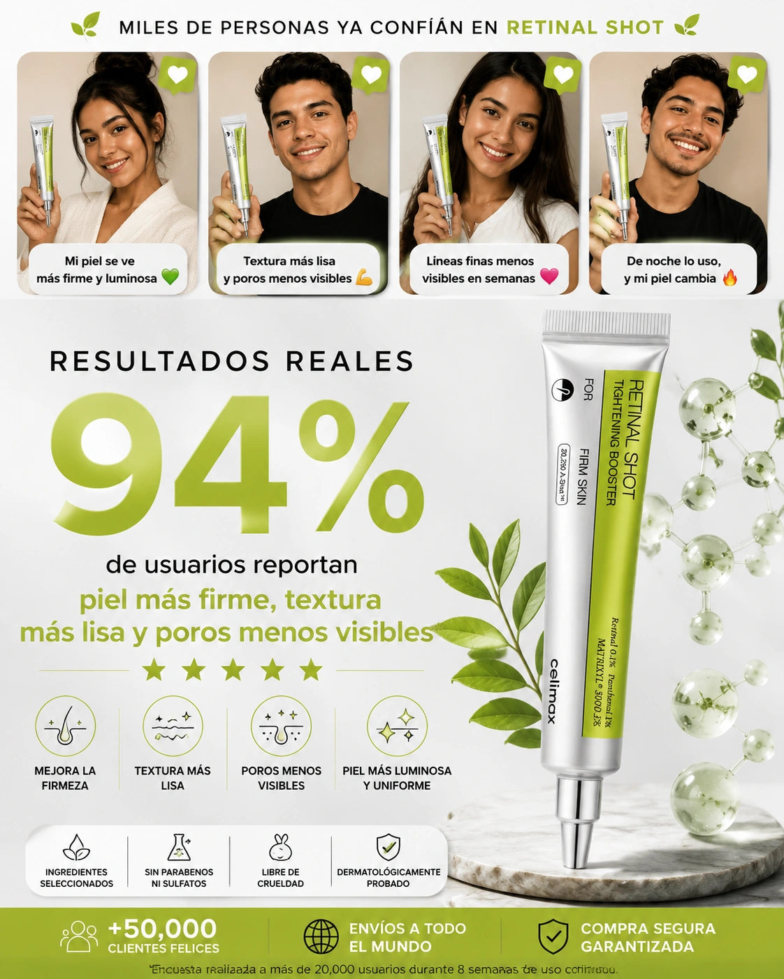 Retinal Shot Booster — Sérum Facial Avanzado
