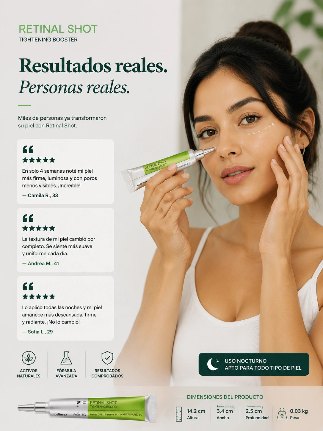 Retinal Shot Booster — Sérum Facial Avanzado