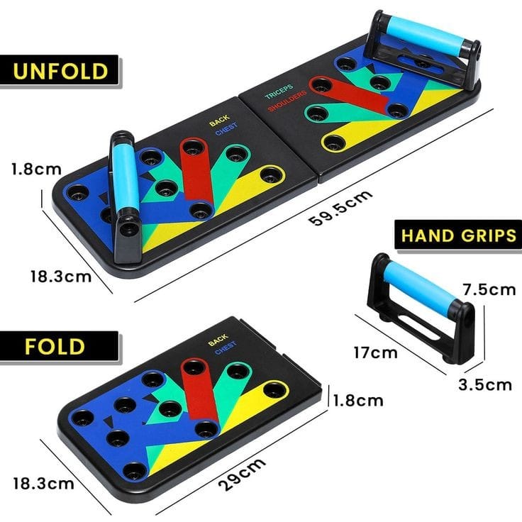 🏋️‍♂️ Tablero de Flexiones Push-Up Board 🏋️‍♂️
